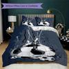 1PC Soccer Football Theme Bedding Quilt Set Quilt Cover Pillowcase Home Decoration Birthday Gift (1 * duvet cover + 2 * pillowcase, without core)A1