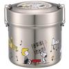 Термобокс для ланча Snoopy Orchestra 600 мл, тип чаши, антибактериальный, вакуумный, нержавеющая сталь STLB1AG-A
