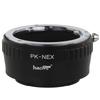 Haoge Lens Mount Adapter for Pentax K PK Mount Lenses to Sony NEX Including and VG20 E-Mount Cameras, NEX-3, NEX-5, NEX-5N, NEX-7, NEX-7N, NEX-C3,
