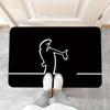 VIKAMA Modern Minimalist Floor Mat - Water Absorbing And Slip-Resistant Entrance Floor Mat - Bathroom Carpet - Home Decoration