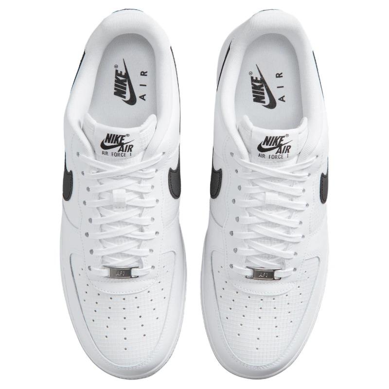 Nike Кроссовки Air Force 1 Tech Унисекс Низкие для скейтбординга Белый Черный IR0952-100