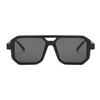 Vintage Oversized Sunglasses Women Retro Brand Big Frame Sun Glasses Female Black Yellow Ins Style Square Glasses