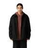 Hybrid Wool Coach Jacket Size M JK-25AU013, Outerwear, Men's/Women's, Black,