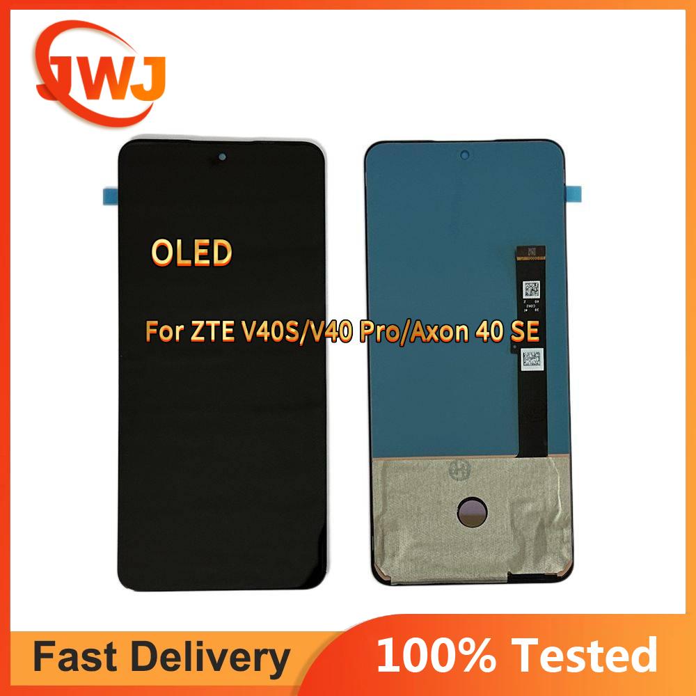 LCD Screen and Digitizer Full Assembly For ZTE Blade V40 Pro OLED