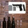 Beretta 92FS CO2 Пневматический пистолет Металлическая жестяная настенная табличка Винтажный спортивный декор