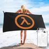 Полотенце для пляжа Half Life Lambda Мягкая микрофибра Быстросохнущее Впитывающее Быстрые полотенца для ванны