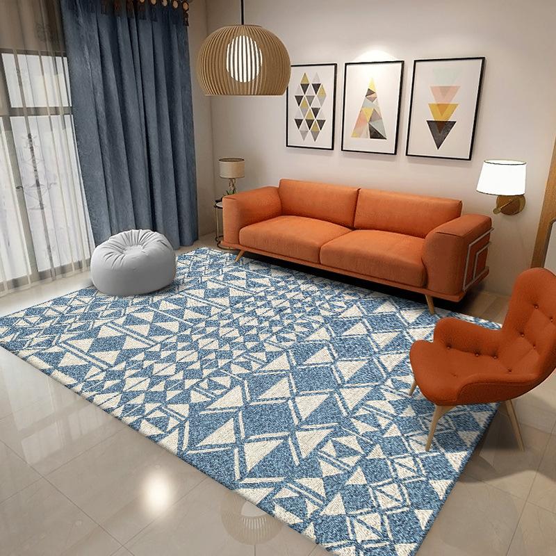 Bohemian Living Room Carpet Coffee Table Sofa Bedroom Room Bedside Carpet Home Large Area Floor Mat