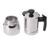 Кофеварка Moka Maker Pot с изолированной ручкой из нержавеющей стали 304, портативная итальянская кофеварка для дома и путешествий 6