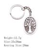 Birthday Gifts Men Keychain Tree Of Life Key Ring Biz Woman Chains