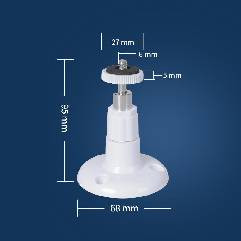 Универсальный настенный кронштейн для камеры видеонаблюдения из АБС-пластика для использования внутри и вне помещений