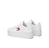Tommy Jeans Кроссовки Tjw Flatform Ess EN0EN02518 белый