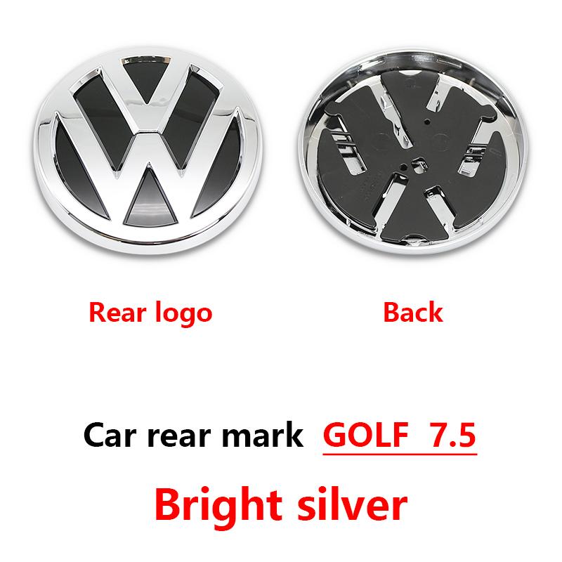 1Pc 3D ABS Car Rear Trunk Emblem Badge Logo For Volkswagen VW MK7 Golf 7 7.5 MK7.5 GTI R Rline GTD Replacement Auto AccessoriesBR1