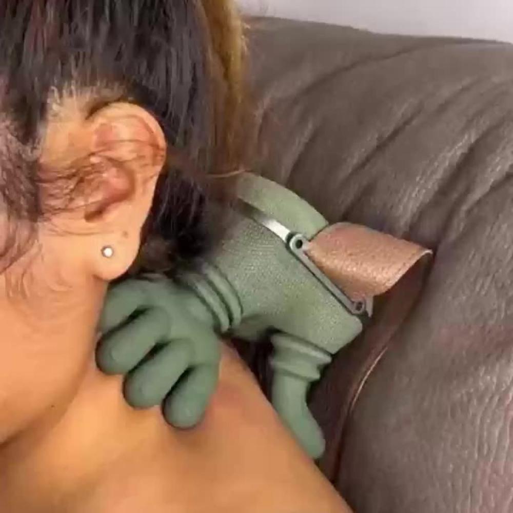 Электрический массажер для разминания пальцами - Портативный массажер для глубоких тканей, Подходит для спины, шеи, плеч и нижней части живота