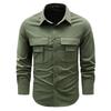 Рубашка тактическая мужская на весну и осень, эластичная, быстросохнущая, износостойкая, для походов и альпинизма