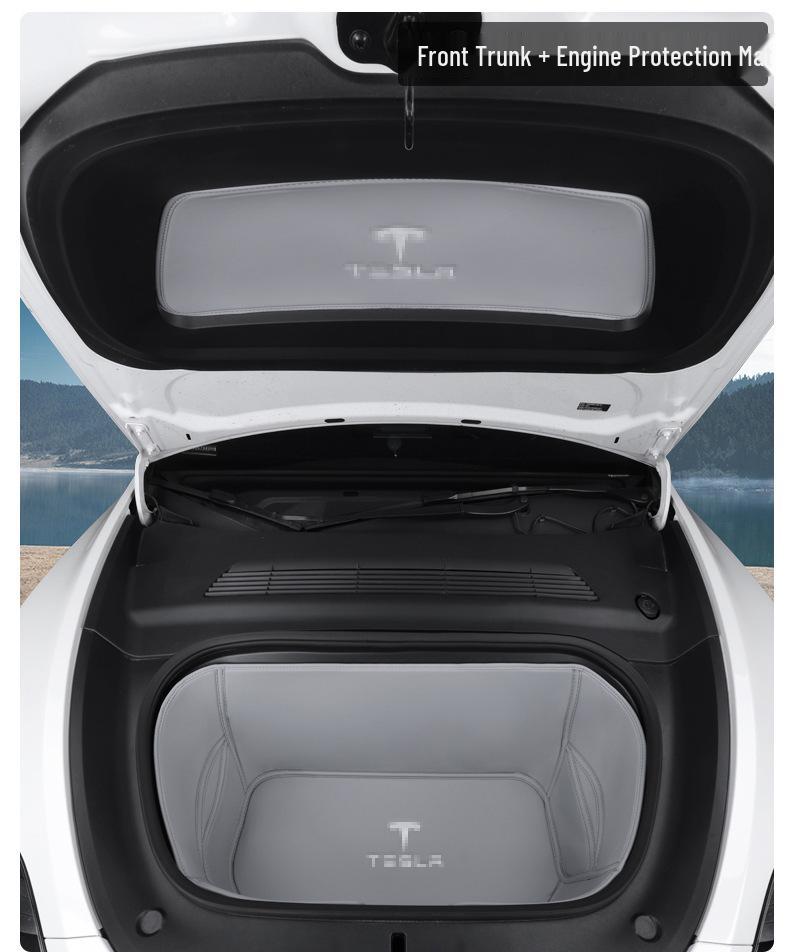 Полнопокрывной коврик в багажник для Tesla Model Y - Аксессуары Maodou