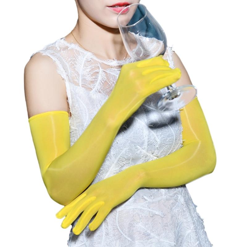 Ультратонкие перчатки для женщин и девочек для тематической вечеринки, удобные в носке, эластичные тюлевые длинные перчатки для ночного клуба, летние