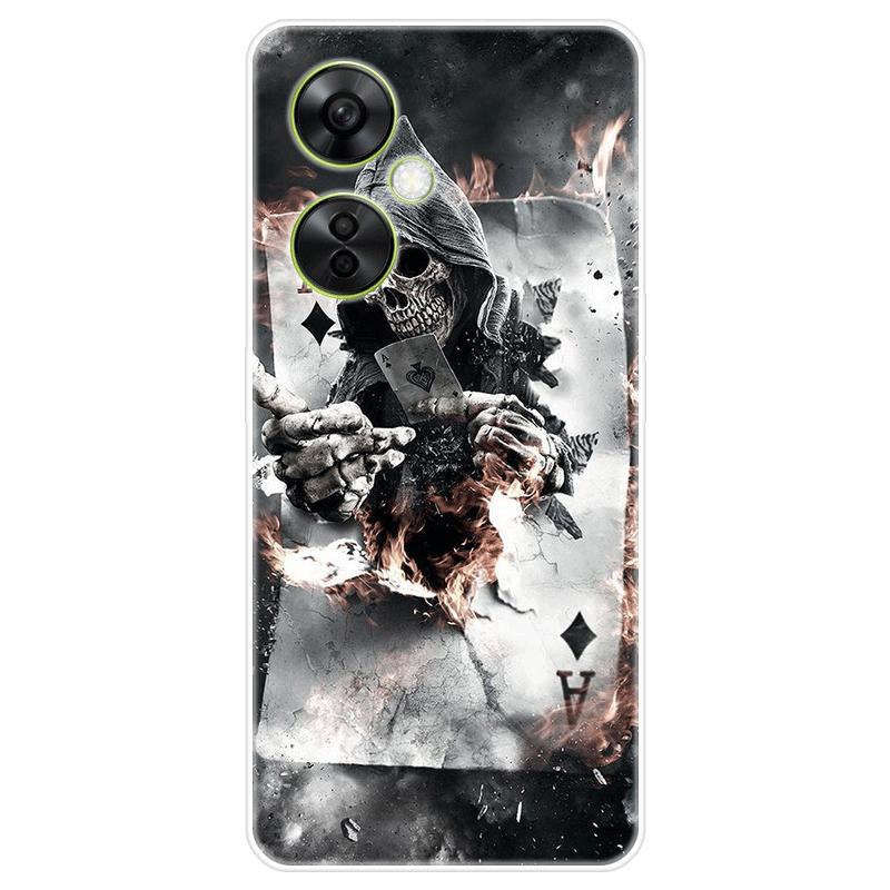 Для OnePlus Nord CE 3 CE3 Lite чехол Мягкая силиконовая задняя крышка Мультяшный чехол для телефона Модный