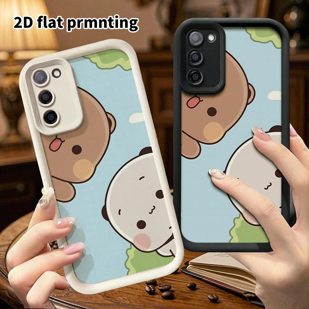 Phone case: 2D flat Samsung Galaxy A34 A35 M05 M06 S20 S22 S21 FE Plus 5G protective case, sweet companion feeling, perfect Christmas and Halloween ho