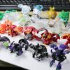 Original Bakugan Battle Brawlers Board Games Transparent SEGA Bakugan Dragonoid NILLIOUS Trox Pegatrix Hydranoid With Gate Card Fight Toys