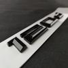 3D ABS Black Logo Emblem Letters Sticker Car Trunk Badge Accessories