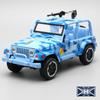 1/32 масштаб, военный джип, литая под давлением модель автомобиля, игрушечный автомобиль с откатом, звуком и светом для детей, коллекция подарков для мальчиков и девочек