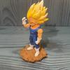 Аниме Dragon Ball Goku Труба Vegeta Мускулистый Фигурка в Коробке ПВХ Мультяшное Украшение для Рабочего Стола Фигурка Действия Игрушка Дата Рождения Подарок
