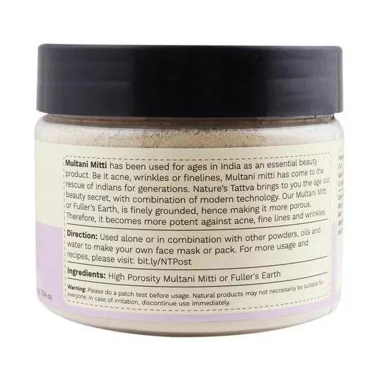 Мултани Митти: индийская глина для проблемной кожи (200 г), Fuller’s Earth Multani Mitti,  Nature's Tattva