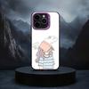 R-Reading B-Books G-Girl Phone Case For iPhone17,16,15,14,13,12,11 Plus,Pro Max Black Candy silver phone case