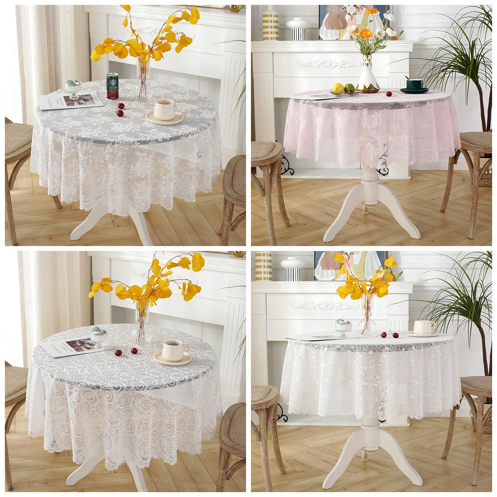 Easy Wash And Durable Round Tablecloth In Variety Of Patterns And Sizes Table Cover Sizes Available