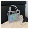 New Fashionable One-shoulder Crossbody Small Square Bag, Summer Transparent Women's Bag, Child and Mother Bag