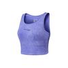 Логотип дышащий удобный беговой спортивный топ женский топ светло-фиолетовый синий SC1249110A-BL36