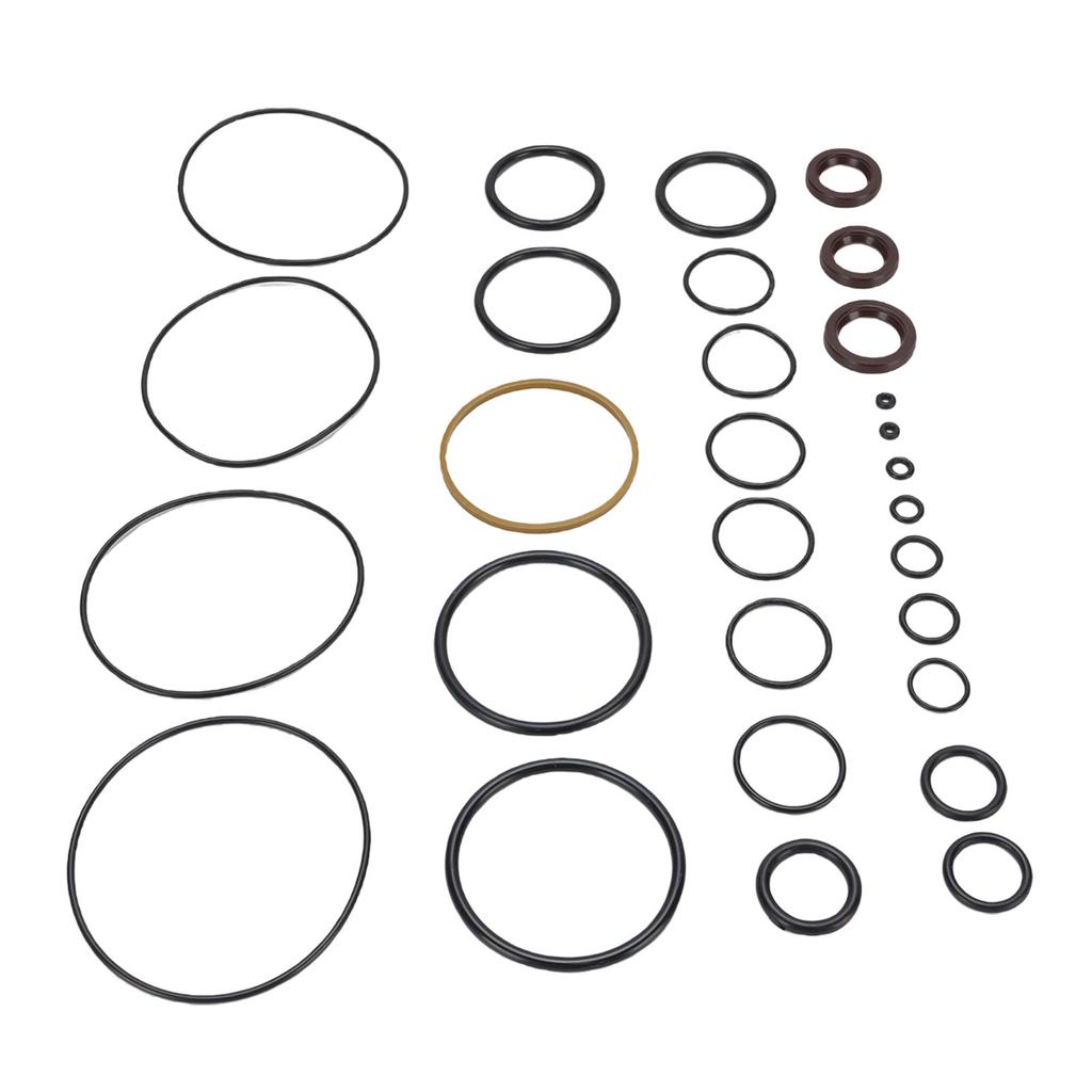 Trim Tilt Seals Rebuild Kit 811612A Replacement for Triple Ramgen 2 1990 2001 135 250 Horsepower