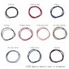 Concise Women Hair Accessories High Elastic 3 in 1 Hair Ring Hair Tie Rope