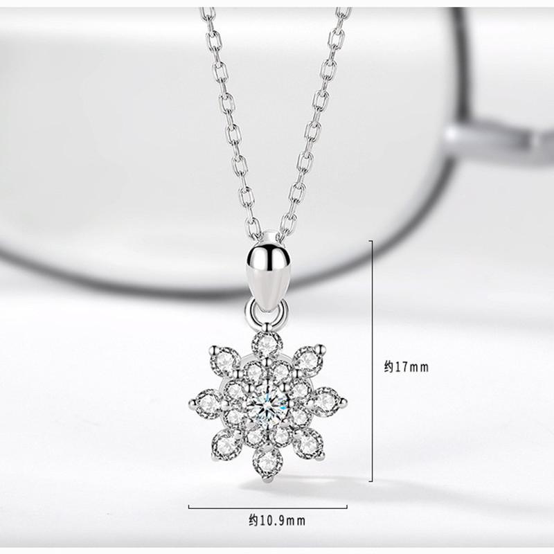 CC Necklaces Pendants For Women Elegant Cubic Zirconia Sun Flower Fashion Jewelry Accessories No Chain CCN270