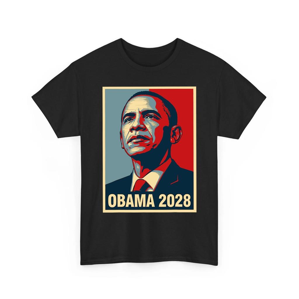 Обама 2028 Давайте исправим это Обама в президенты 2028 Обама 2028 Унисекс футболка