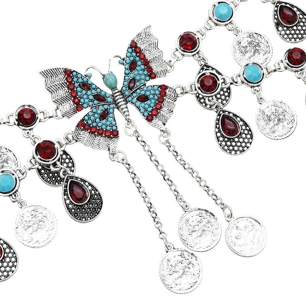 Ethnic Butterfly Belly Chain Alloy Dance Jewelry Creative Gift Body Chain Jewelry Accessories