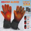 Heated Motorcycle Gloves Winter Warm Motorcycle Gloves Guantes Moto Gloves With Battery Box Waterproof Heating Thermal Gloves