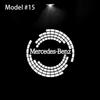 2Pcs Car Door Welcome Light Led HD Projector Lamp Courtesy Lights For Mercedes Benz C117 W117 E COUPLE C207 C205 A205 W218 C218 DC6