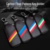 Car Key Case with Carbon Fiber Pattern for Honda, Volkswagen, Hyundai, Kia, Buick, Suzuki