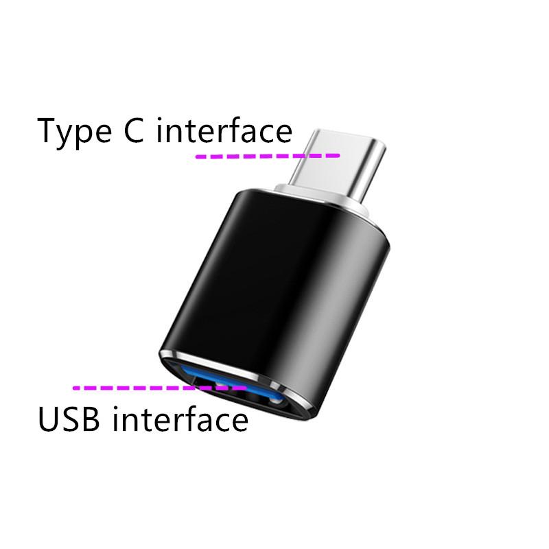 Адаптер USB на Type C Адаптер Type C на USB для мобильного телефона Разъем Male на Female Конвертер USB C Конвертер USB Type-C для ПК Ноутбуков