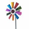 Флюгер Hyack, Уличная ветряная мельница, Прочный чугун, Ретро-стиль, Садовый аксессуар, Красочный ветряной спиннер