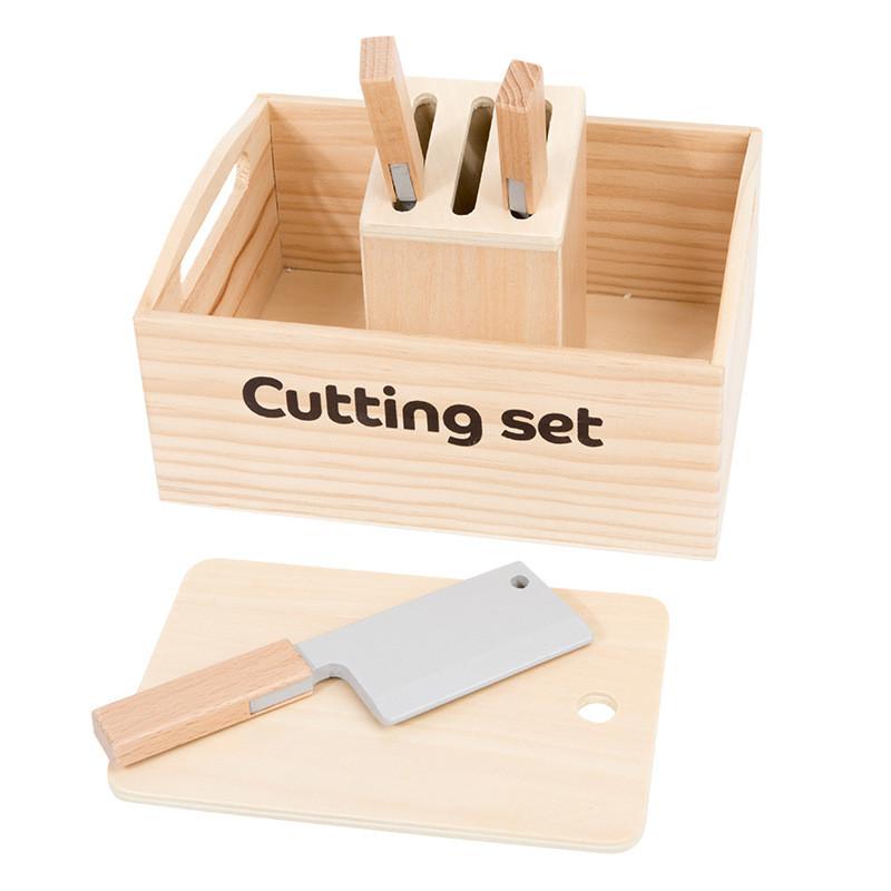 Деревянный набор овощей и фруктов с магнитным дизайном для интерактивного обучения детей