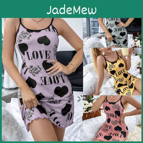 Women Backless Nightdress Homewear Scoop Neck Friendly To Skin Lady Nightgown Lady Clothing