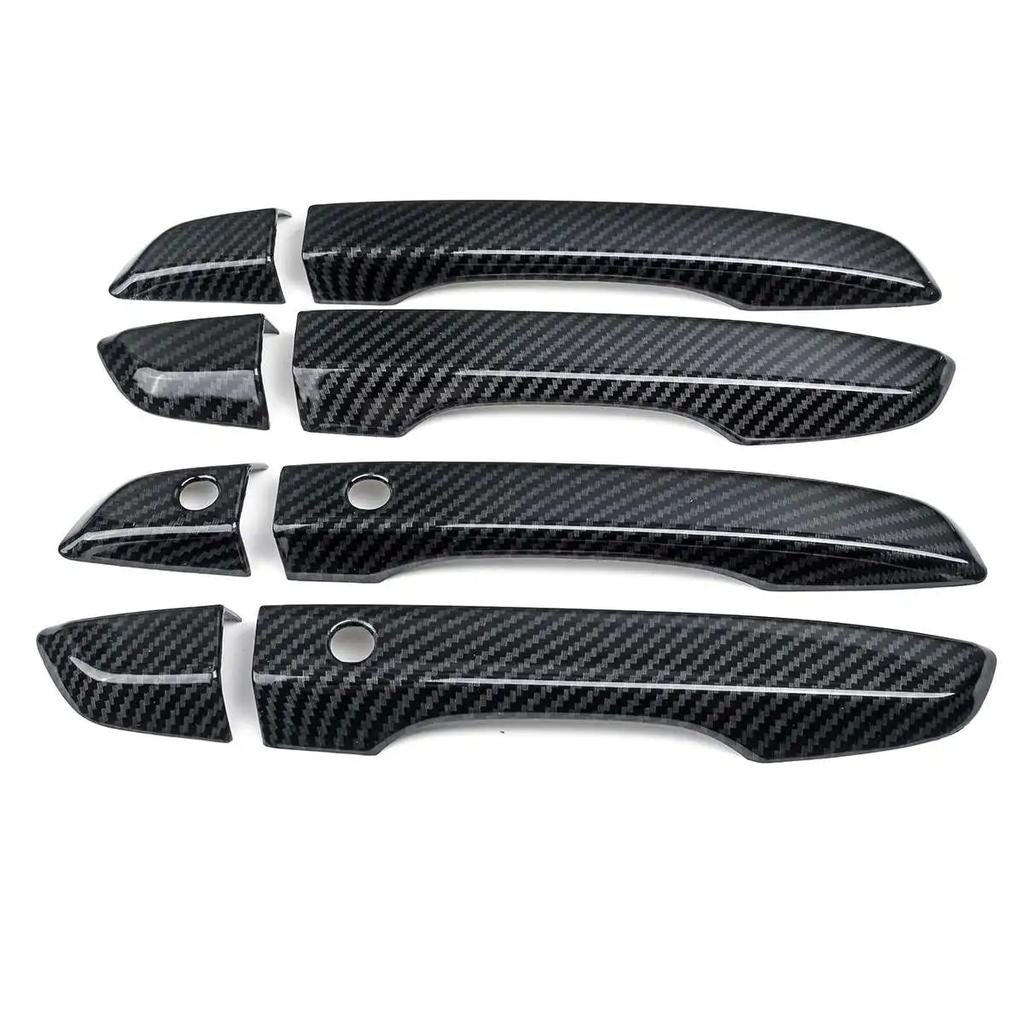 8pcs/Set 4 Door Handle Covers with Keyless Entry Exterior Door Handles Covers for Honda for Civic 10th 2016 2017 2018 2019