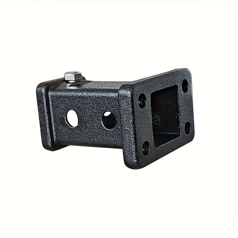 Receiver Adapter Bolt-On 2In Trailer Hitch Receiver Tube Steel Hook Base Universal For Pickup Trucks