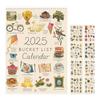 2025 Inventory Calendar, Thick Paper, To-Do List And Notes, Planning Organizing Wall Calendar for Thanksgiving and Christmas Gifts, Inventory Schedule