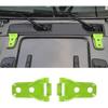 Hood Hinge Cover Decoration Trim Exterior Cover Kit Fit for 2018-2025 Jeep Wrangler JL JLU & Gladiator JT(Matte Black)