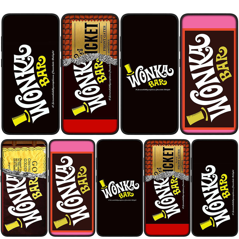 Чехол для iPhone 16 15 Xiaomi Redmi Note 14 13 12 11 Pro Max X 8 16e Samsung Galaxy S25 S24 S23 Moto OPPO Huawei Alpen Wonka Chocolate Wonka bar