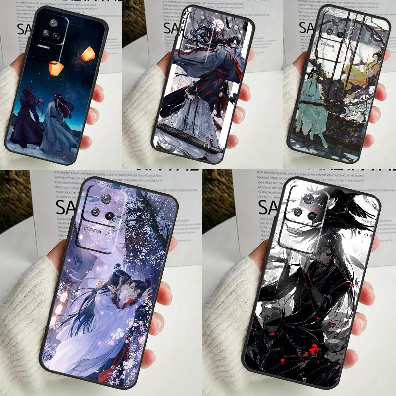 Чехол аниме Mo Dao Zu Shi для POCO M6 Pro X3 X4 X5 X6 M5s F3 F5 Xiaomi 13T Pro 12T 11T 12 13 Lite 14 Ultra Case