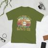 Sloth Hiking Team Camping T Shirt Unisexs Pure Cotton Vintage TShirt Round Neck Sports Tee Shirt Short Sleeve Tops Printed
